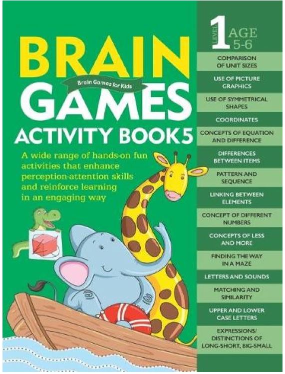 Brain Games Activity Book Level 1 : Book-5