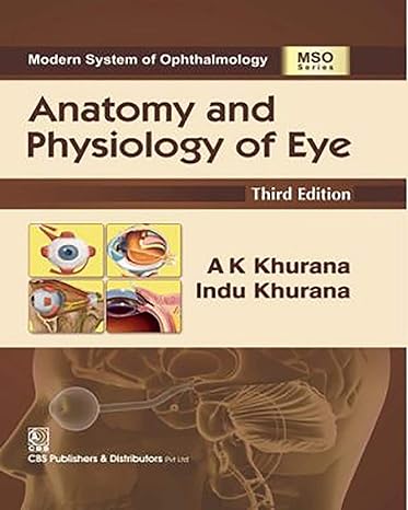 Modern System of Ophthalmology Anatomy and Physiology of Eye,