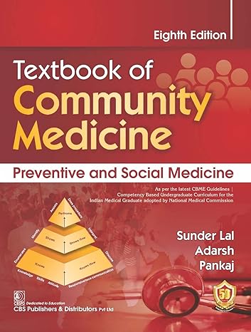 Textbook of Community Medicine - Preventive and Social Medicine 8Ed