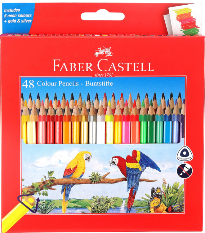 Faber Castell Black Edition Colour Pencils Set of 24