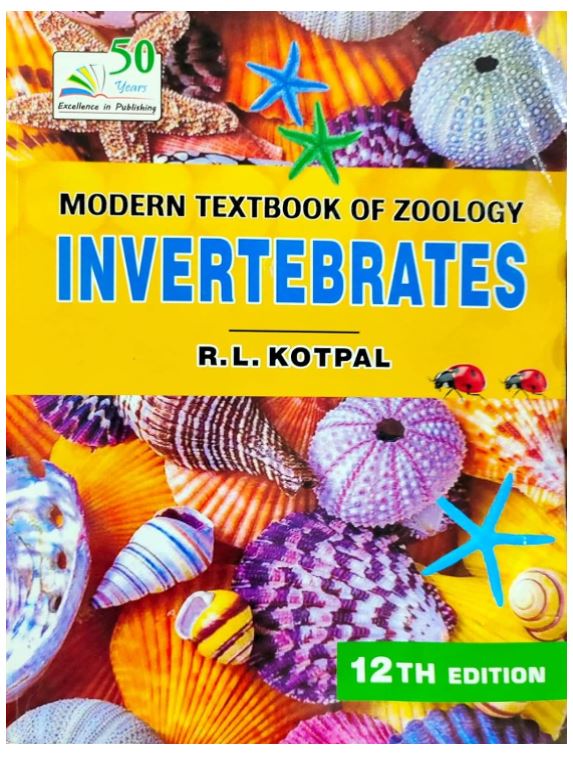 MODERN TEXT BOOK OF ZOOLOGY: INVERTEBRATES 12th Edition