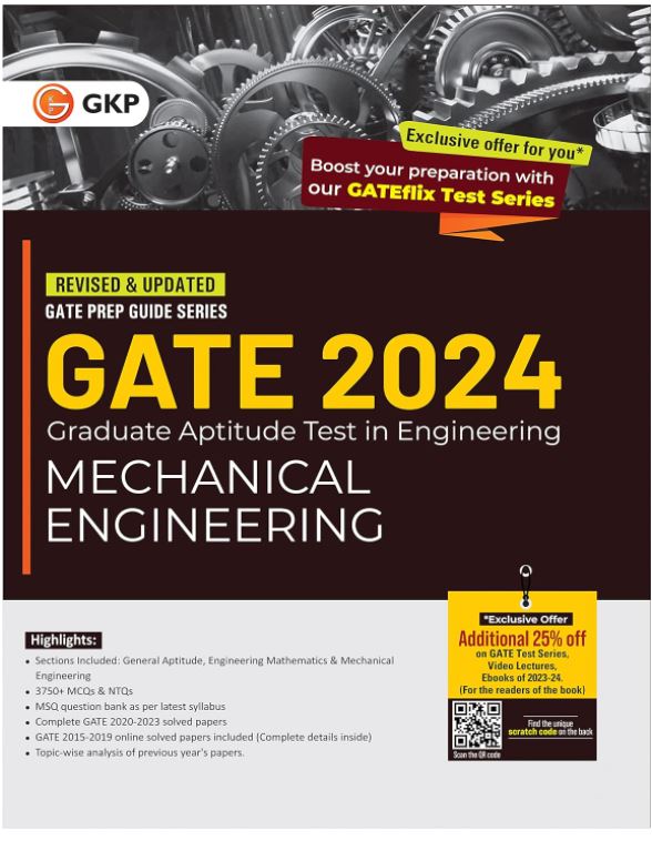 GATE 2024 Mechanical Engineering  Guide