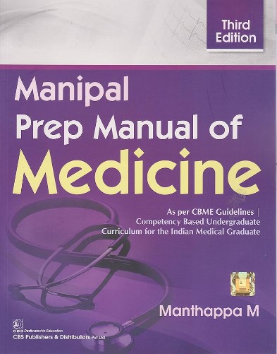 Manipal Prep Manual Of Medicine 3 Edition 