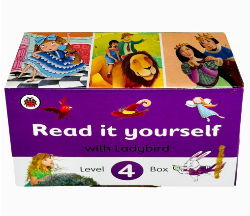  Ladybird Read It Yourself Tuck Box Level 4