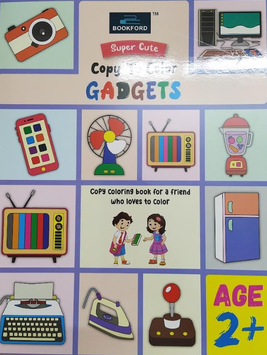 SUPER CUTE: COPY TO COLOR GADGETS